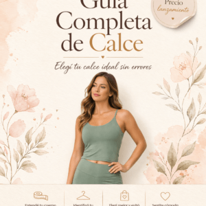 guia completa de calce amapola conscious fit precio lanzamiento