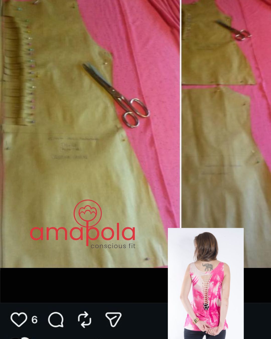patronaje - amapola conscious fit