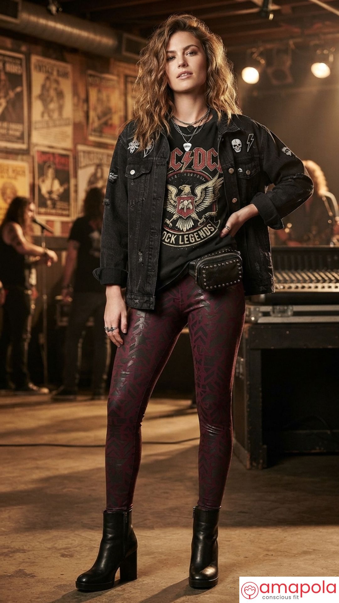 Calza Geometrica-Look rockero - Lookbook amapola (2)