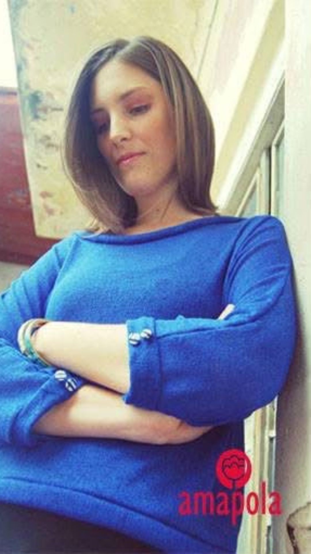 Sweater Mar azul - amapola conscious fit