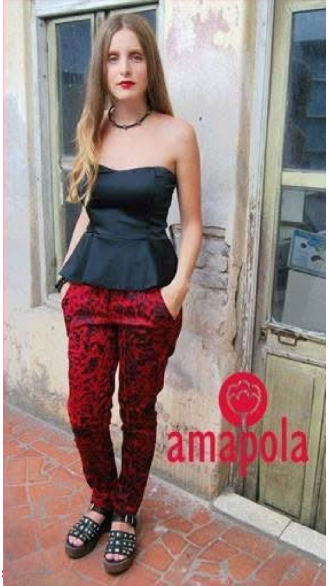 Pantalón Emma-Lookbook amapola conscious fit