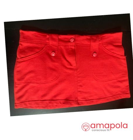 minifalda camila algodon
